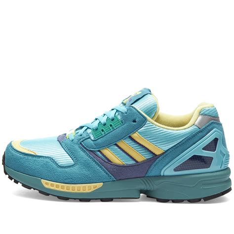 Adidas ZX 8000 OG Light Aqua, Green & Sand .